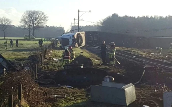 Accidentul s-a produs în Dalfsen, la 120 de kilometri est de AmsterdamFoto: Twitter