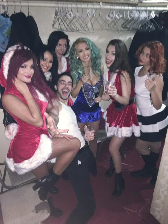 Artista a avut concerte în noaptea dintre ani