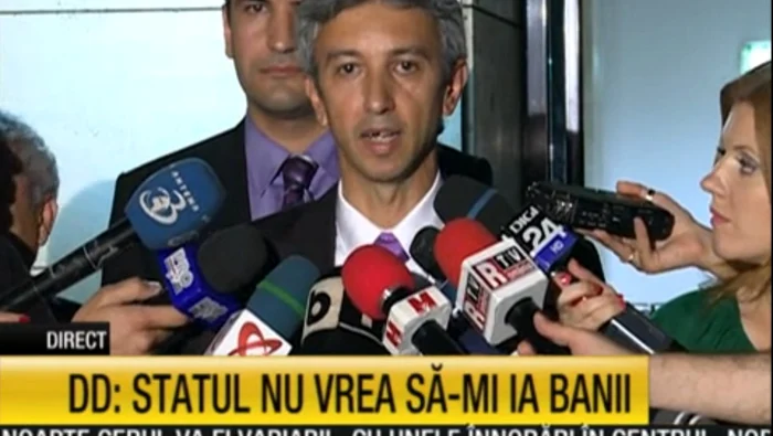 Dan Diaconescu: "Statul nu vrea să-mi ia banii"