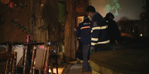 Cadavrul a fost descoperit în toaleta localului