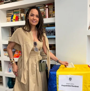 Andreea Raicu a votat din Grecia, de la Atena