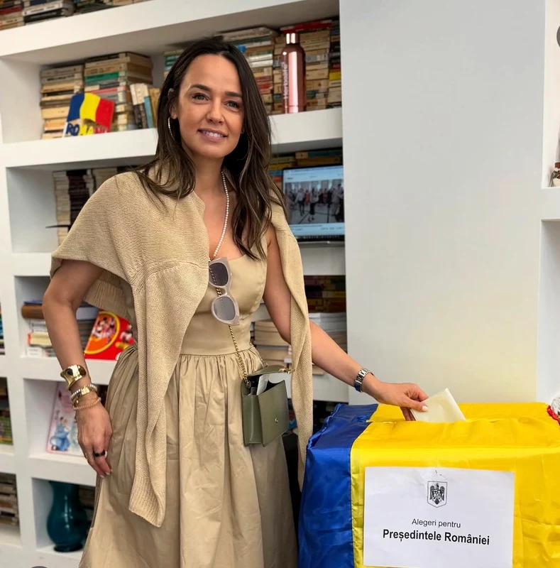 Andreea Raicu a votat din Grecia, de la Atena