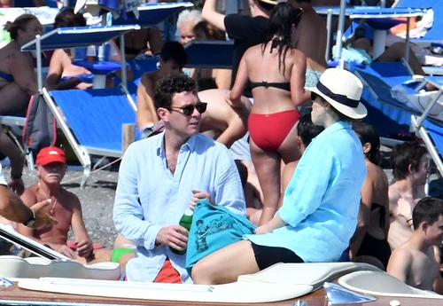 *EXCLUSIVE* HRH Princess Eugenie and Jack Brooksbank holiday on the Amalfi Coast ahead of their wedding *WEB MUST CALL FOR PRICING* jpeg