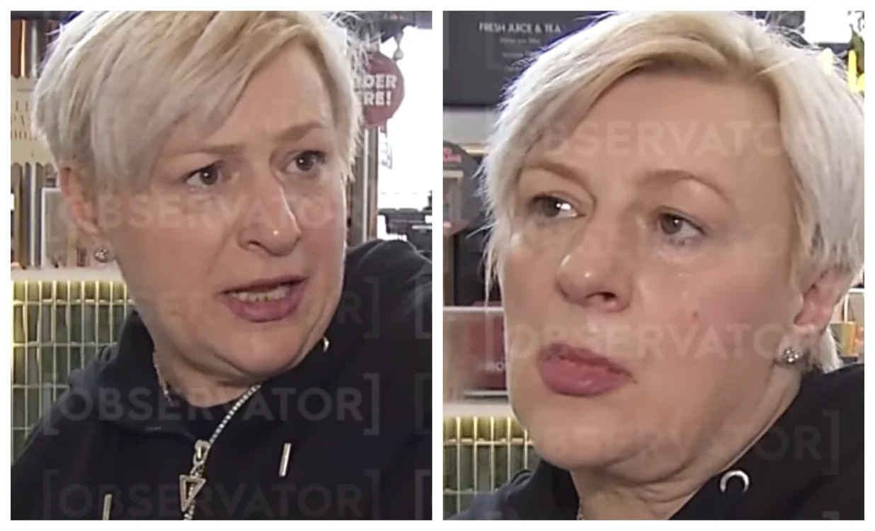 Femeia nu a fost lăsată să urce în avion FOTO captură video