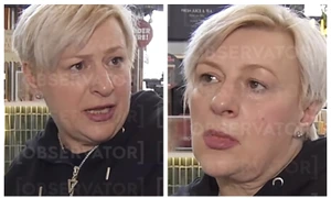 Femeia care a băut o vodcă pe Otopeni