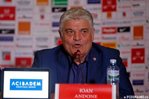 Ioan Andone e aproape de despărţirea de Dinamofoto: fcdinamo.ro