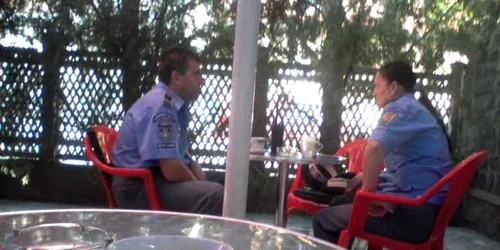 Poliţişti locali sătmăreni/foto: Arhiva