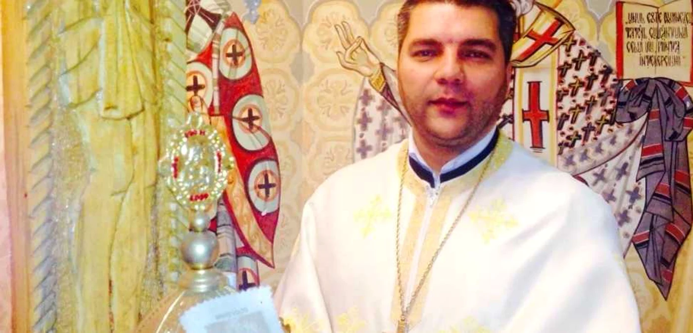 George Ciulei, pe vremea când era preot Sursa arhivă