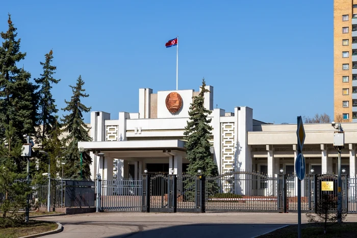Ambasada Coreei de Nord la Moscova FOTO SHUTTERSTOCK