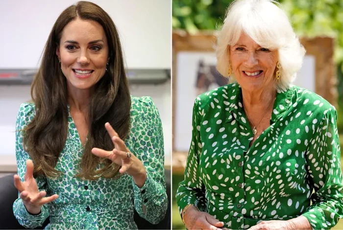 Kate și Camilla în verde, Getty PNG