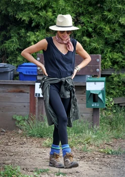 Meghan Markle, în drumeție