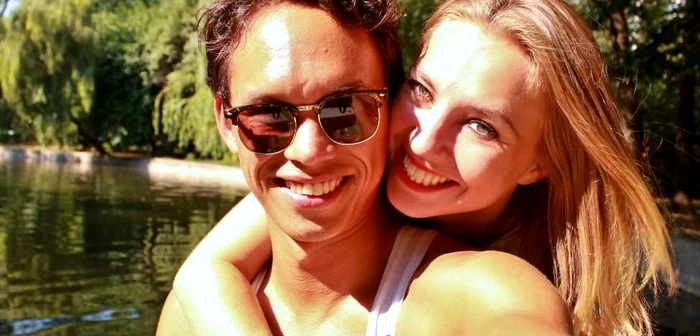 Peter şi Andreea, fericiţi în România FOTO Arhivă personală