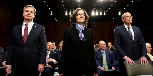 Christopher Wray Gina Haspel Dan Coats