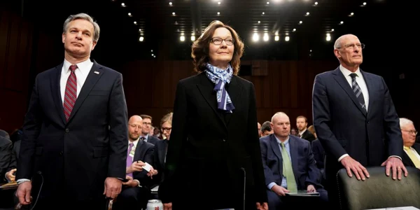 Christopher Wray Gina Haspel Dan Coats