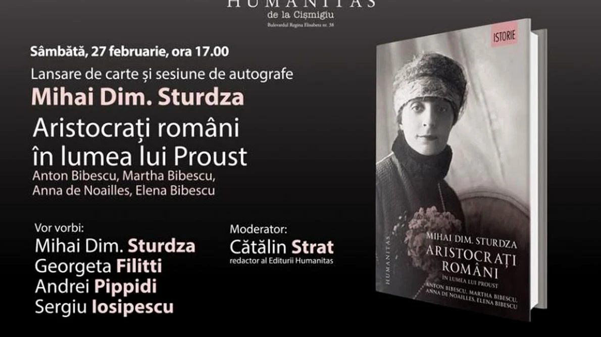 Lansare „Aristocrati romani in lumea lui Proust” jpeg