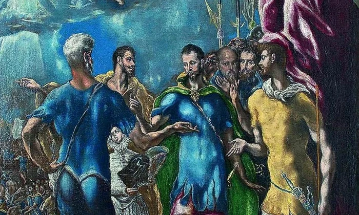 Retorica supliciului  El Greco, Sfântul Mauriciu și două tablouri jpeg