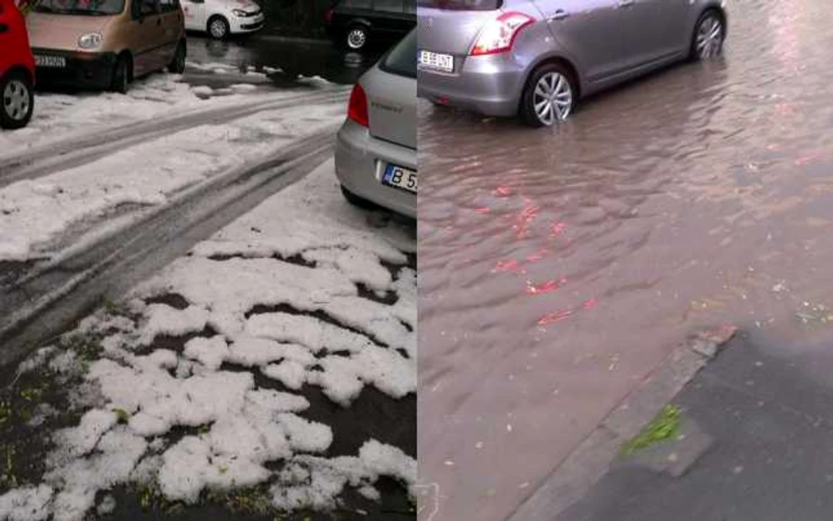 Grindina si ploaie in bucuresti FOTO Irina Verlan