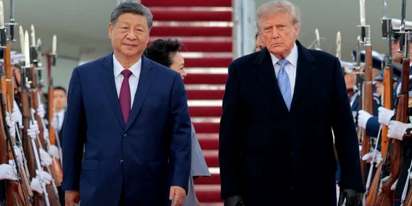 Donald Trump l-a întâmpinat pe Xi Jinping la Washington