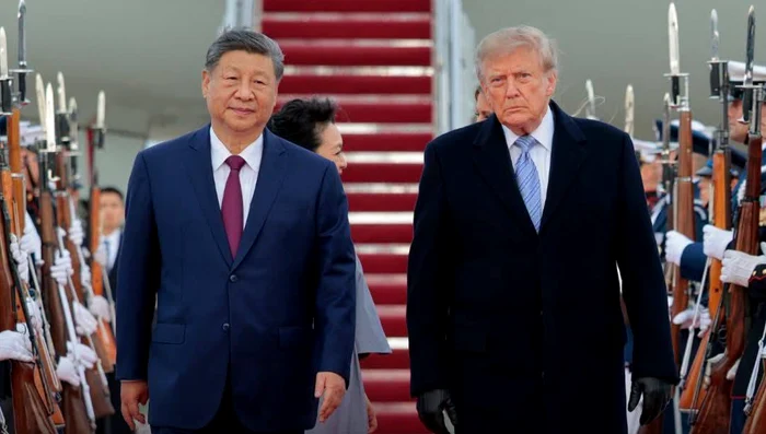 Donald Trump l-a întâmpinat pe Xi Jinping la Washington