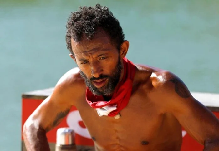 Kamara, la ceasul greu al eliminării sale din concurs, în aprilie 2023