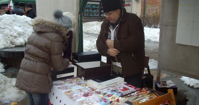 Gheorghe Acasandrei la Târgul Mărţişorului