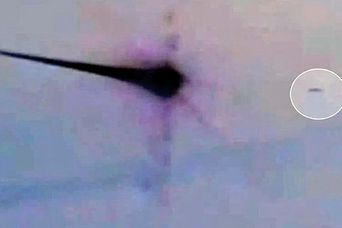 Explozia a fost declanşată de contactul cu un OZN (Fotografii: reuters)