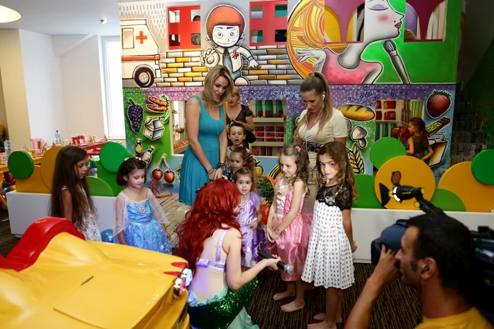 Prinţesa Ariel a animat petrecerea