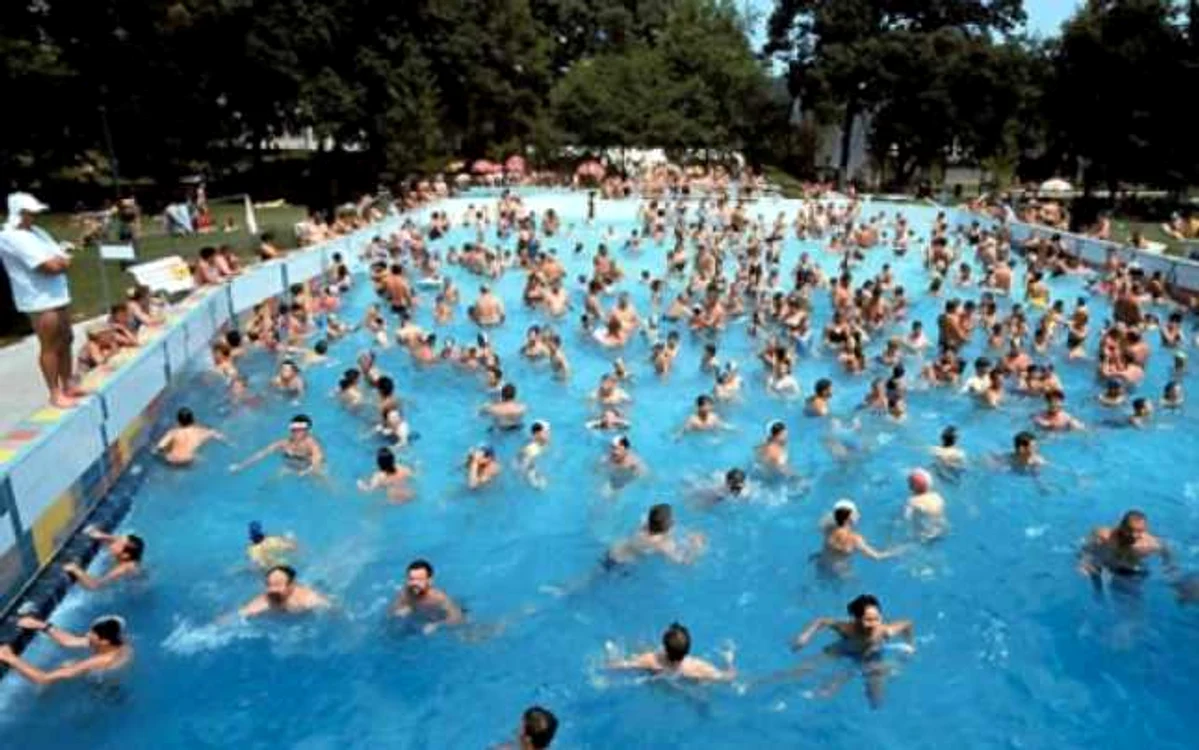 Ștrandurile din Ungaria sunt tot timpul pline de români