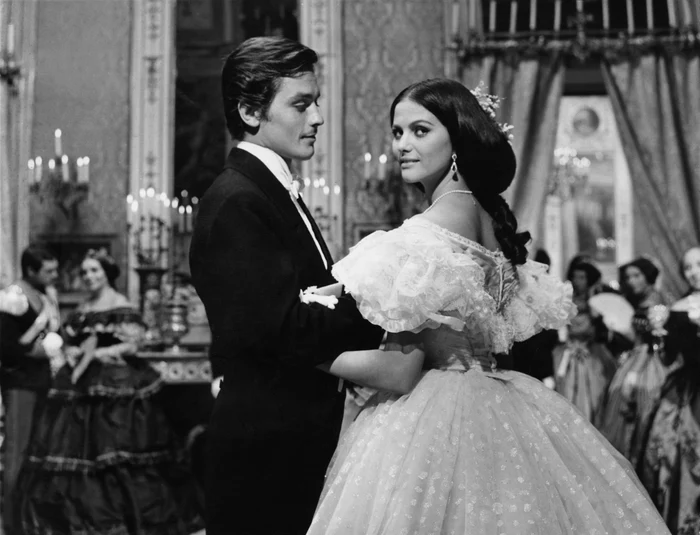 Alături de Alain Delon, Foto GettyImages