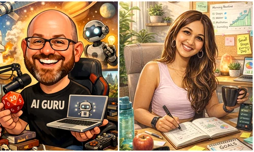 Trendul caricaturilor făcute cu AI ridică semne de întrebare privind protecția datelor personale. FOTO: X/@duck90493943/@ChaiKhakhra