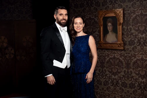 Alina-Maria și Nicolae ai României foto OK Magazine/Sorin Stana