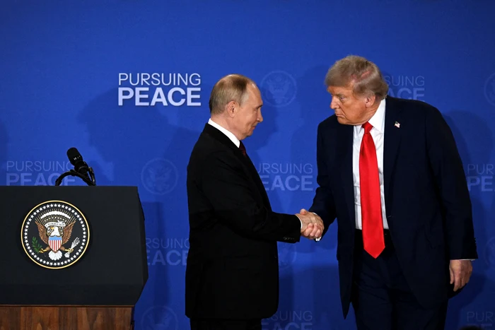 Vladimir Putin și Donald Trump, întâlnire în Alaska/FOTO:AFP
