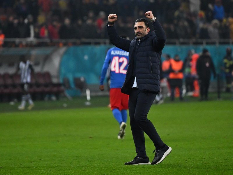 FCSB respiră în Superliga. Urcare în clasament după victoria chinuită cu Oțelul Galați, 1-0