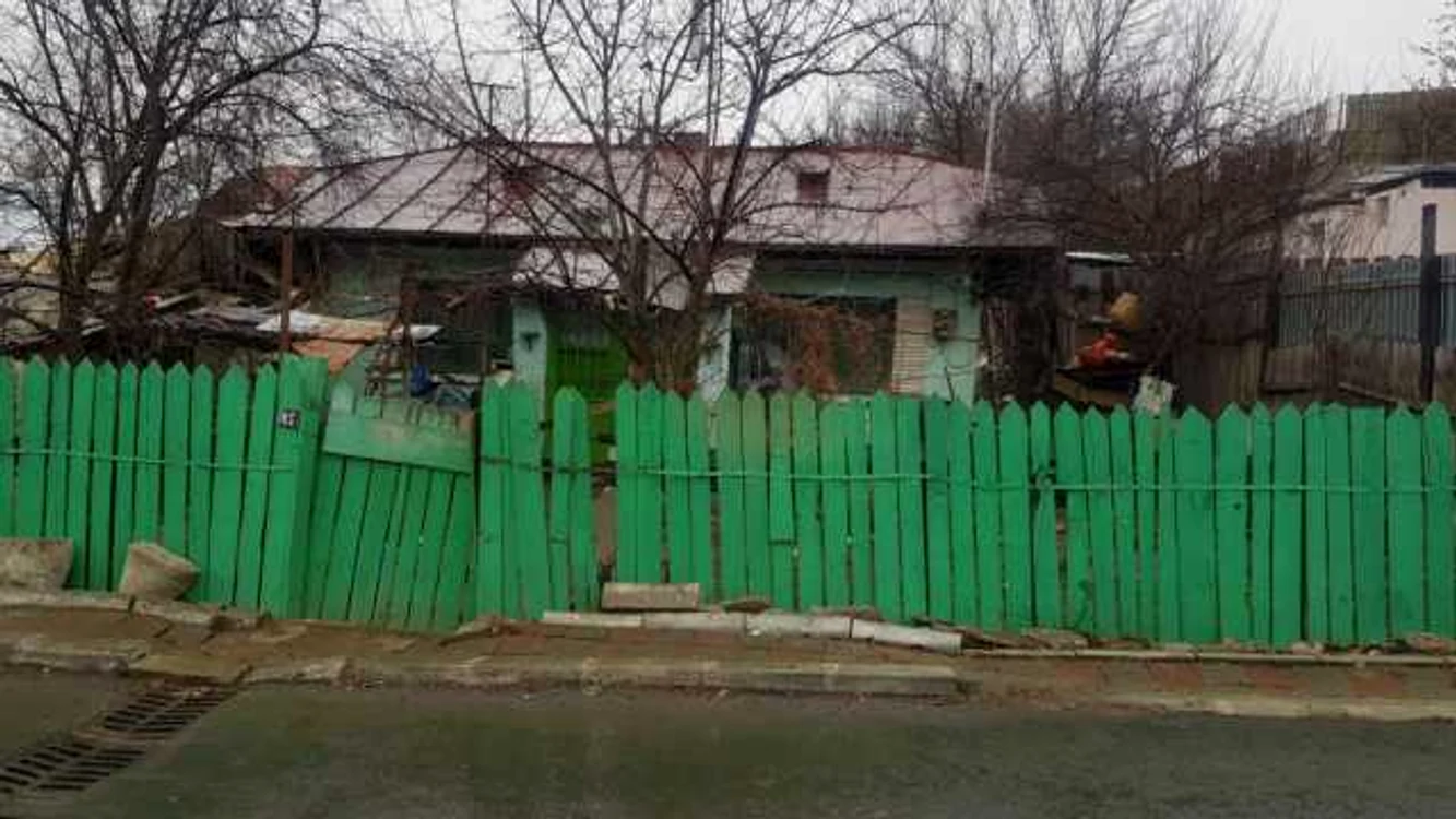 Casa unde au murit cei doi bătrâni FOTO Ionuţ Benea