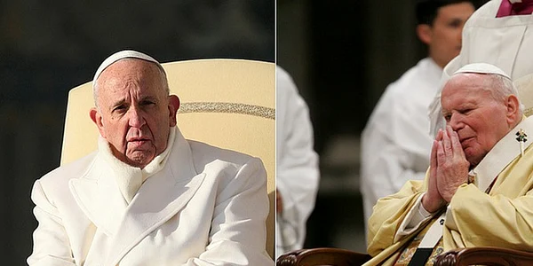 papa francisc papa Ioan paul II jpg