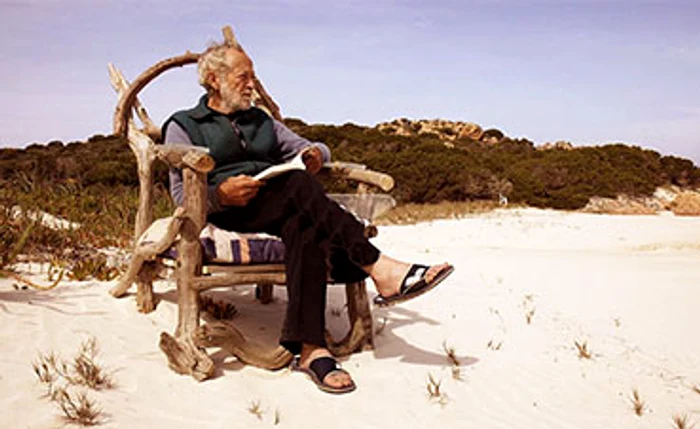 Mauro Morandi a trăit singur pe o insulă Foto: arhivă Click! 