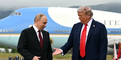 Donald Trump și Putin în Alaska FOTO AFP 