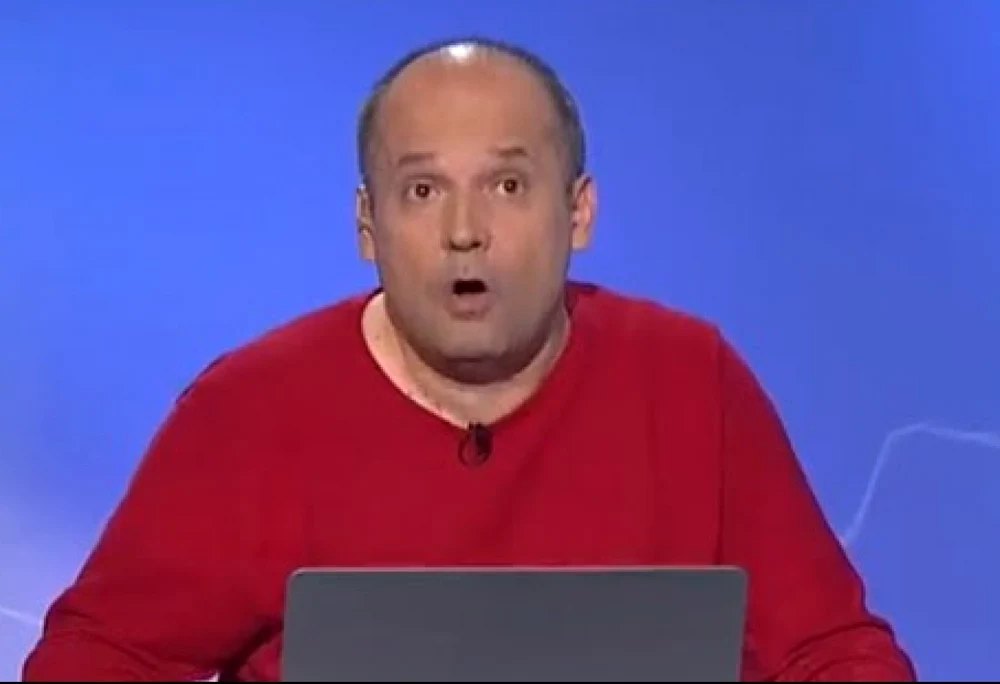 Radu Banciu, un ziarist atipic. Captură TV