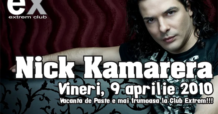 Nick Kamarera va face show în această seară