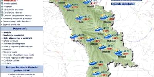 Vreme răcororoasă pentru această perioadă a anului
