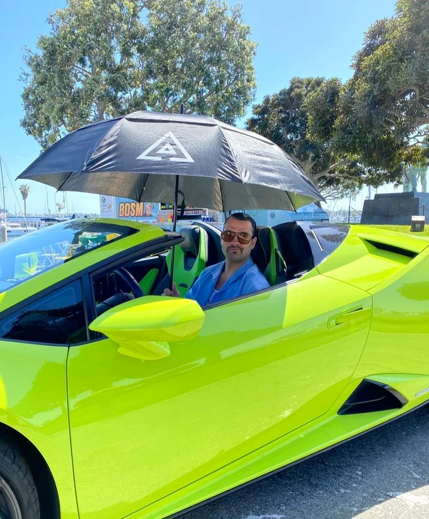 George Piștereanu filmează în L.A/ foto: Instagram