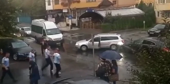 Şoferul a fost prins Foto: Alin Ion