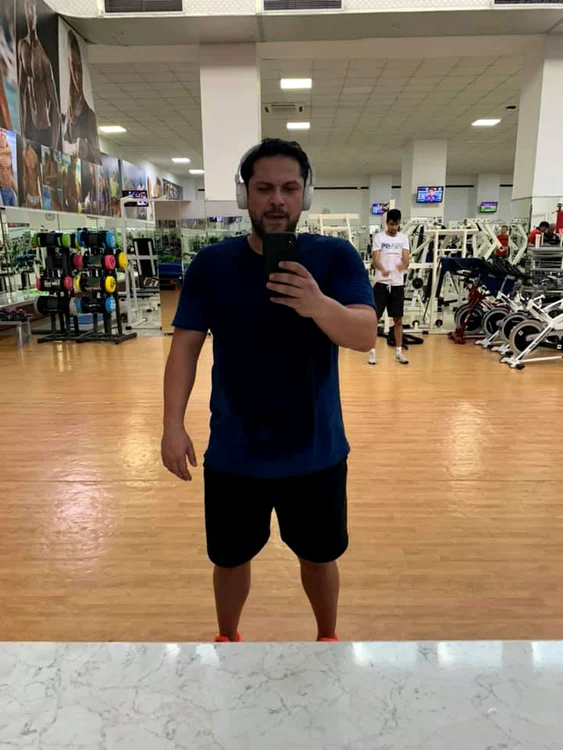 Augustin Viziru s-a antrenat ore întregi 