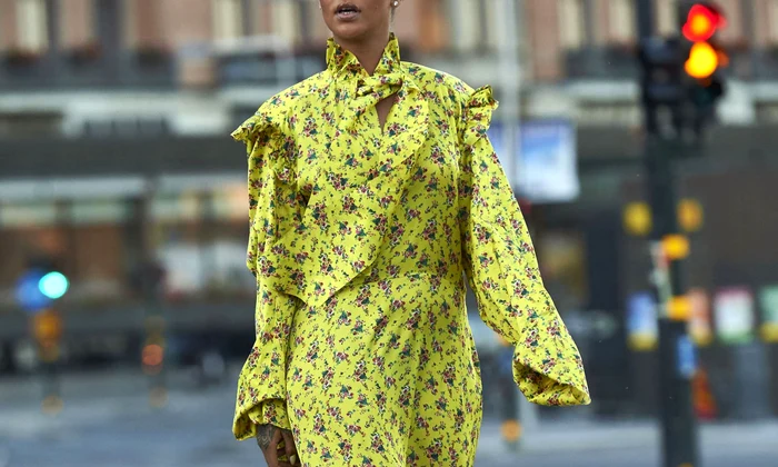 Rihanna Out For Dinner In Stockholm jpeg