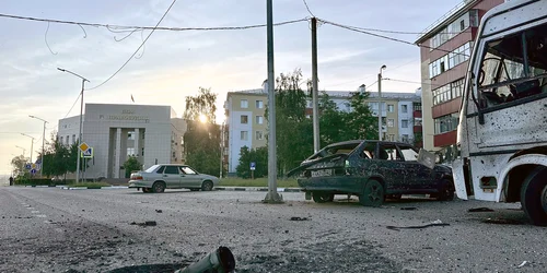 Bombardament in Belgorod Rusia FOTO Profimedia jpg