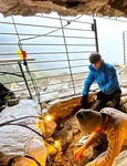 Arheologii cercetează o peșteră din Pirinei care a fost folosită de oamenii preistorici timp de peste patru milenii (© IPHES-CERCA)