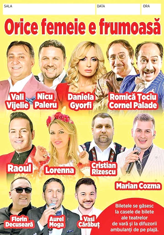 Peste tot, la mare,  găseşti astfel de afişe