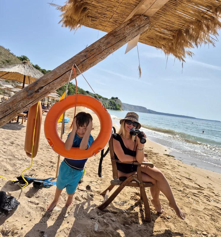 Ela Crăciun a plecat cu copiii în Bulgaria foto Click!