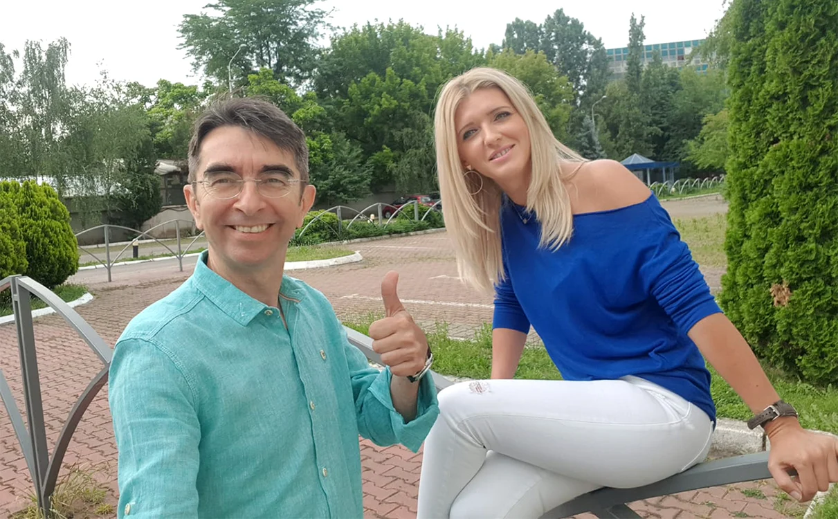 foto mihai gainusa si oana paraschiv