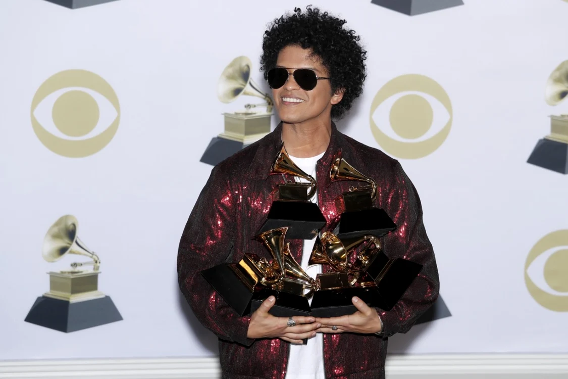 Bruno Mars la Grammy 2018 FOTO EPA